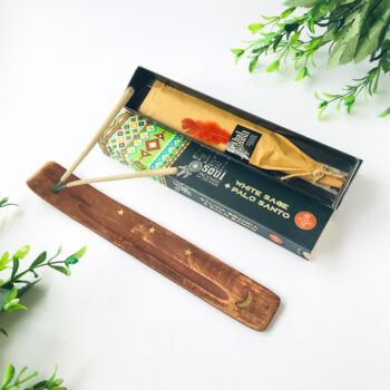 Salvia Blanca y palo santo Tribal Soul incienso Tulsi Bazar