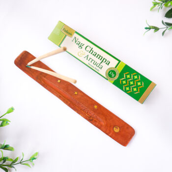 incienso nag champa y ruda tulasi