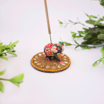 porta incienso elefante